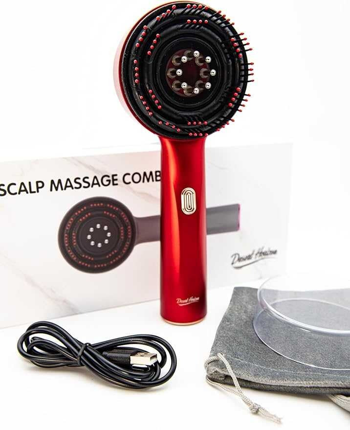 scalp massaging brush